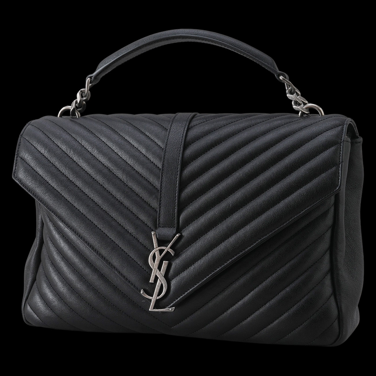 YVES SAINT LAURENT(USED)생로랑 392738 컬리지 라지 체인백